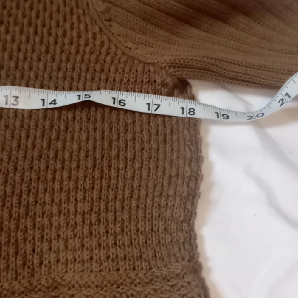 Calvin Klein Olive Green Button-Up Ribbed Cardigan | Size Medium